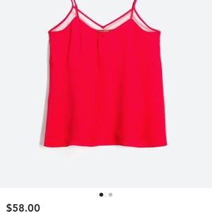 Women’s mesh detail blouse